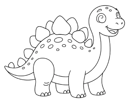 desenhos de dinossauros para colorir para imprimir e colorir - imagem 9
